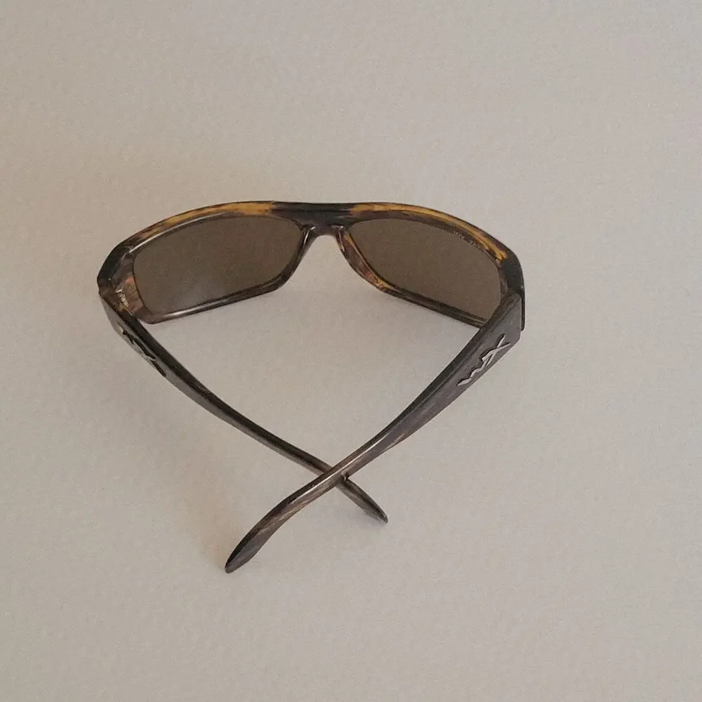 Wiley X WX Z87-2 SLIK sunglasses tortoise frame Made in Italy